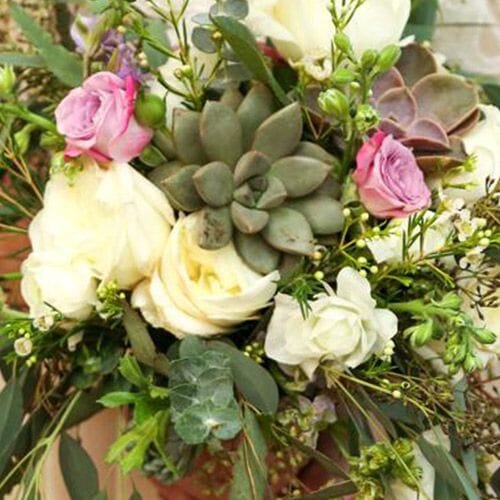 Types of flowers for weddings: Industrial Wedding Flowers