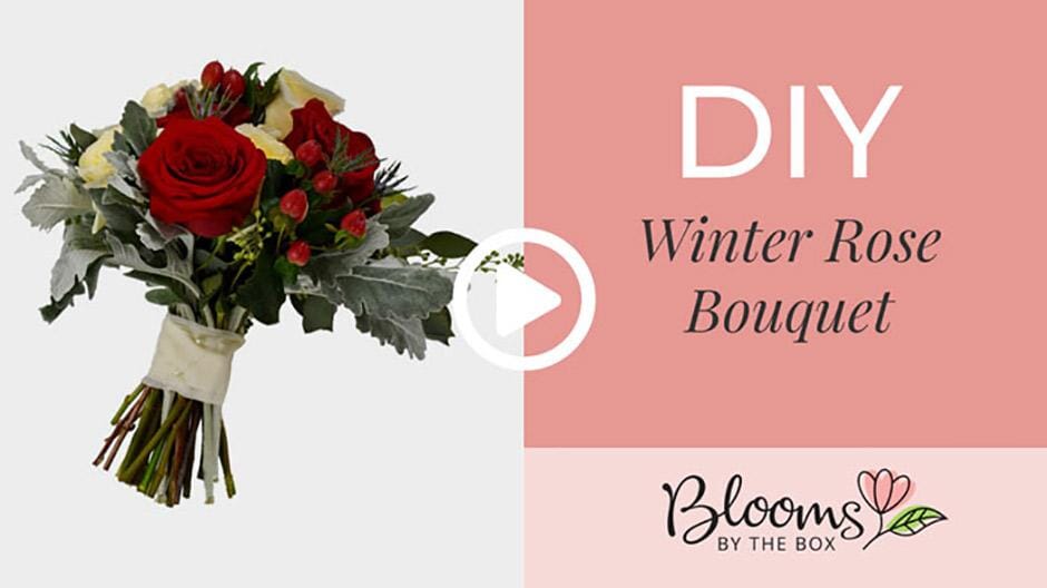 How to Make a Winter Rose Bouquet