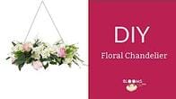 Create Hydrangea  DIY Floral Chandelier