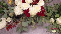 Holiday Floral Flower Centerpiece