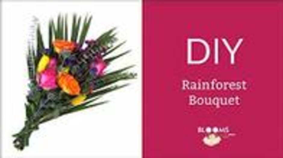 How to Make a Rain Forest Bouquet