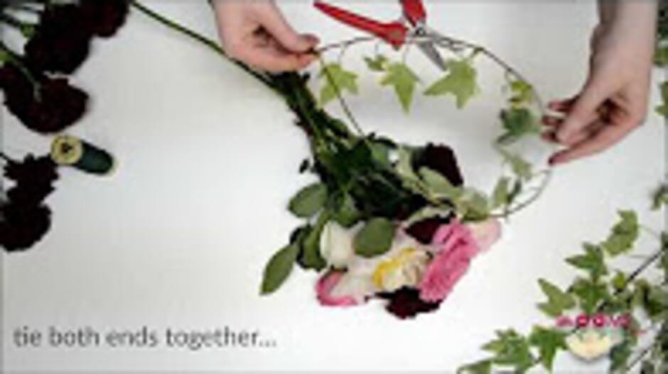 How to Make a  Rustic Romance Bouquet