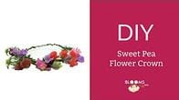 DIY Sweet Pea Flower Crown