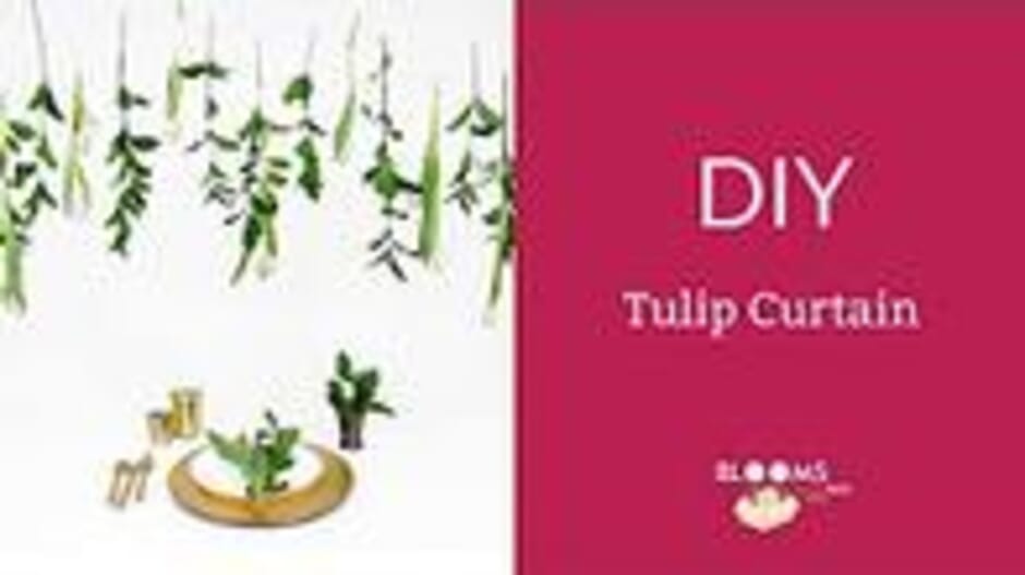How to make a Tulip Curtain
