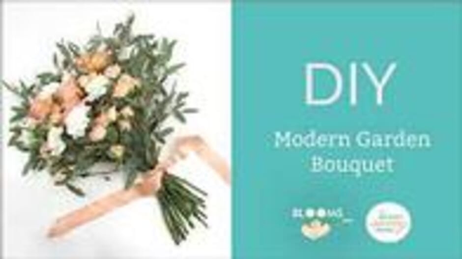 How to Make a Modern Garden Bouquet