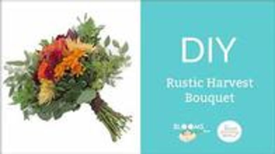Make a DIY Rustic Harvest Bouquet