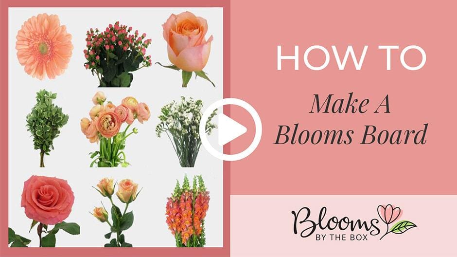How to Make a Blooms Board