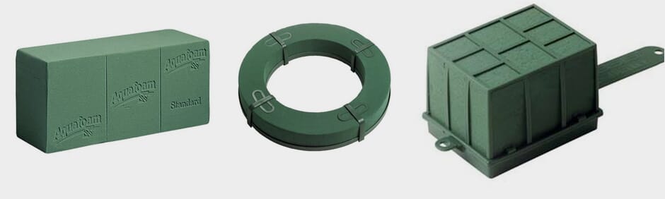 types of floral foam