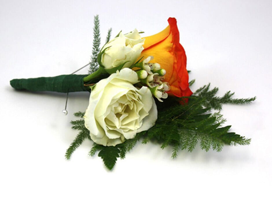 finished boutonniere