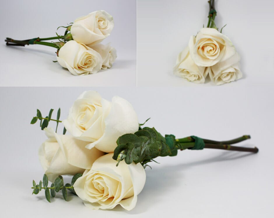 wrapped flowers bouquet