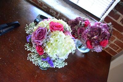 Wedding Bouquet and bridesmaid bouquets