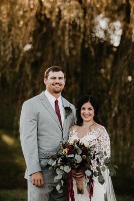 Rustic Cascading Bouquet 