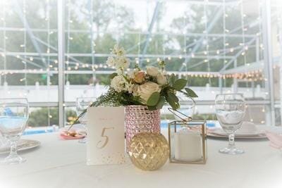 Metallic Centerpiece