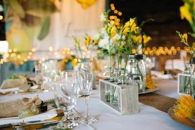 Lemon Theme Wedding
