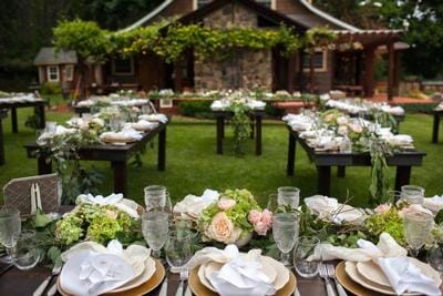 Lush Outdoor Garden Wedding