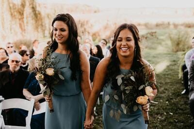 Boho Bridesmaid Bouquets
