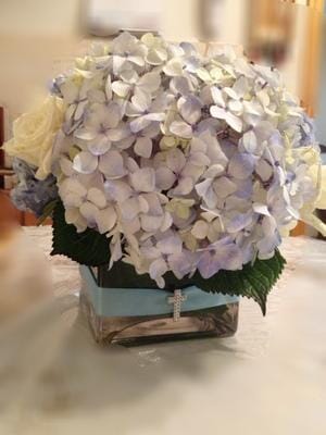 Hydrangea centerpiece