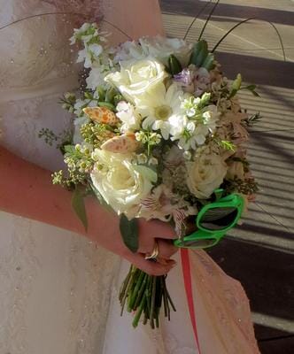 DIY Beach Wedding Bouquet