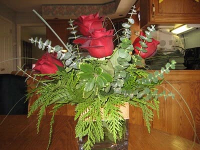 Winter Wedding Centerpeice