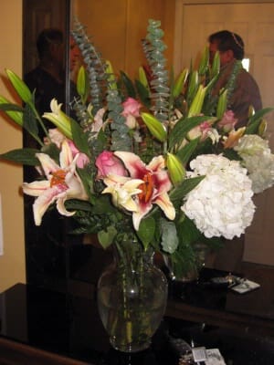 Lily and Rose Arrangement