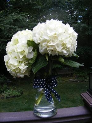 Hydrangea Centerpiece