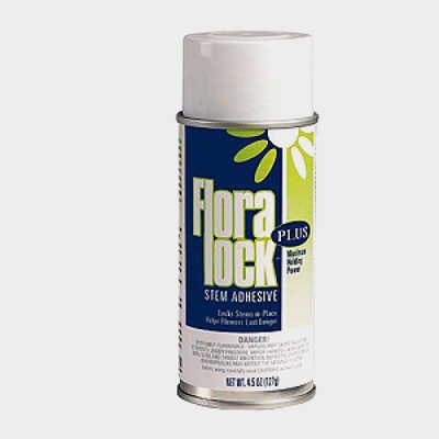 Floralock Plus Stem Adhesive – 6-Ounce Spray - Wholesale - Blooms By The Box