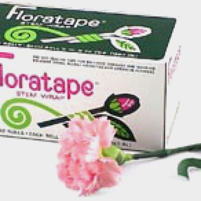 Green Floral Stem Tape Roll