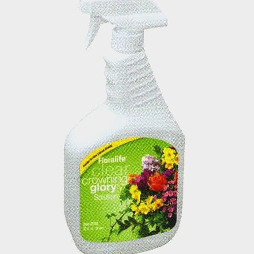 Bulk flowers online - Crowning Glory Clear Solution - 32 oz Spray Bottle
