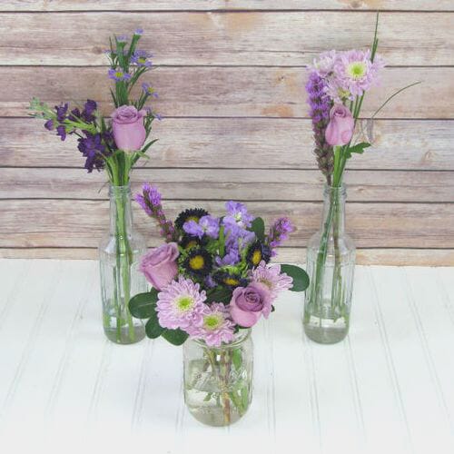 Wholesale flowers prices - buy Blooms Lovely Lavender Garden Wildflower Pack in bulk