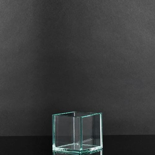 Xsmall Square Glass Vase (3