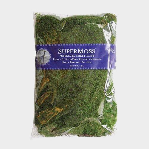 Wholesale flowers prices - buy Super Moss Green Sheet Moss in bulk