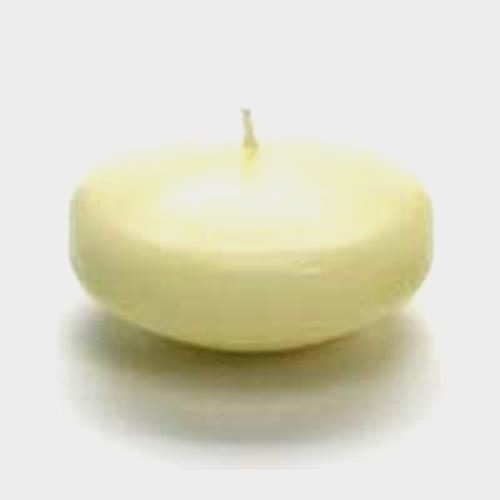 Floating Candles 3" Ivory (12 pack) Wholesale Blooms By The Box