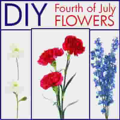 Patriotic DIY Flower Party Pack