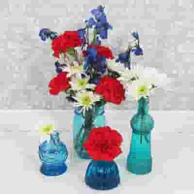 Patriotic DIY Flower Party Pack