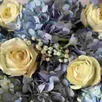 Bundle of Blue Baby Shower DIY Flower Pack