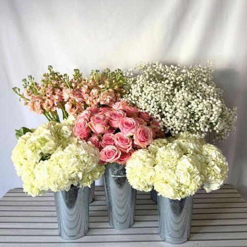 Pretty In Pink Baby Shower DIY Flower Pack