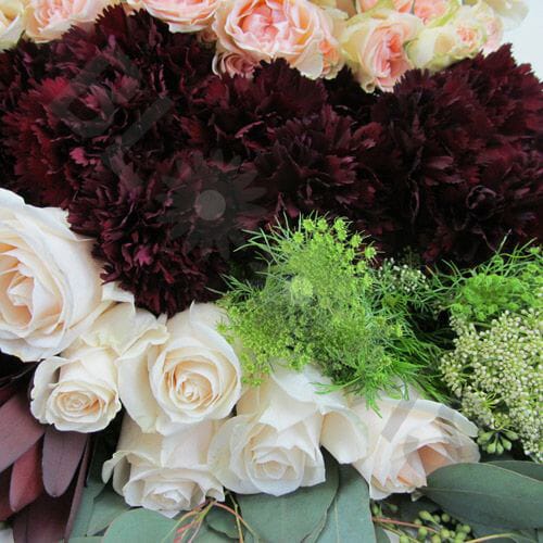 Bulk flowers online - Pantone Marsala Flower Pack