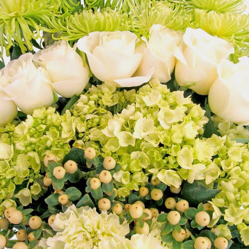 Bulk flowers online - Pantone Greenery Flower Pack