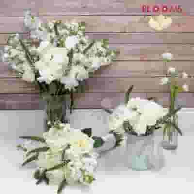 Artisan White DIY Wedding Flower Pack