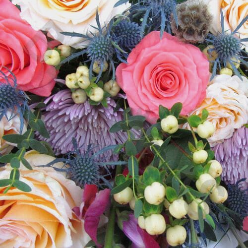 Wholesale flowers prices - buy Sunset Desert Wedding Flower Pack in bulk