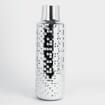 15 Inch H X 3 Inch Silver Textured Round Cylinder