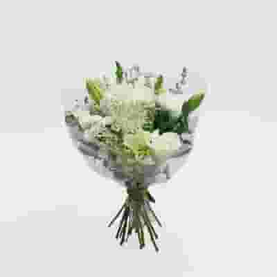 Wedding Bouquet 21 Stem - White Perfection