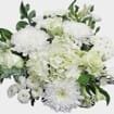 Wedding Bouquet 21 Stem - White Romance