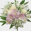 Wedding Bouquet 18 Stem - Misty Lilac Cream