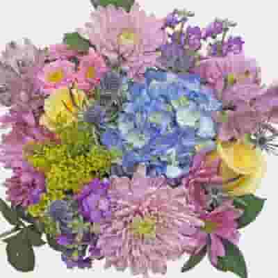 Mixed Bouquet 19 Stem - Pastel Petals