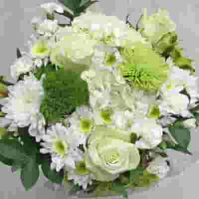 Mixed Bouquet 21 Stem - Green Mist