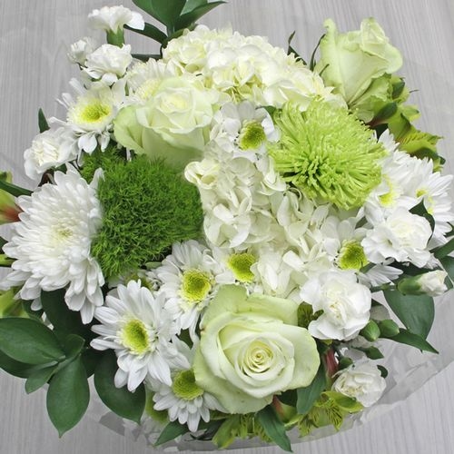 Mixed Bouquet 21 Stem Green Mist Wholesale Blooms By The Box