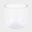 5 Inch H X 5 Inch  Clear Rounded Bottom Glass