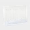 8 Inch H X 2.5 Inch X 10 Inch Clear Glass Tube