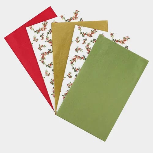 Wax Tissue Sheets Asst Color/Print 24x36